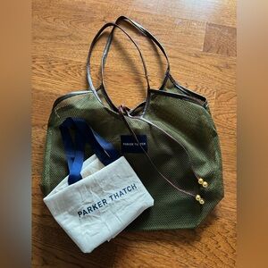 Parker Thatch Tokyo Shopper Olive/Brown